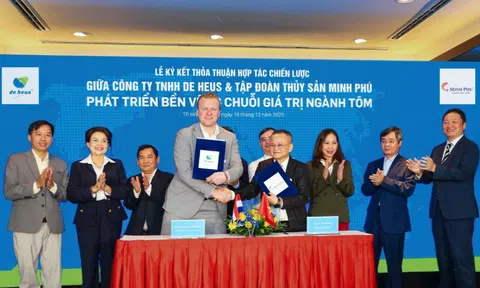 De Heus ký kết thỏa thuận hợp tác chiến lược với Tập đoàn Minh Phú