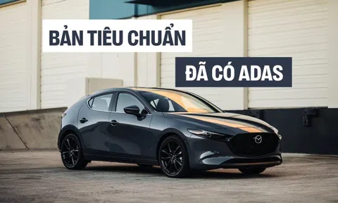Mazda3 2026 ra mắt: Nhiều điểm hơn hẳn bản đang bán ở Việt Nam, màn 10,25inch, mạnh tới 250 mã lực, ADAS ngay từ bản tiêu chuẩn