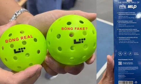Drama: Bóng Pickleball "hot hit" mới về Việt Nam nhưng dính nghi vấn bóng fake?
