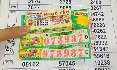 Xổ số miền Nam: Đại lý ở TPHCM và Tây Ninh đang tìm người trúng độc đắc 24 tờ vé số