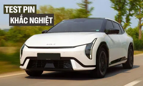 Xem Kia test pin xe điện mới thấy yên tâm nếu hãng bán ở Việt Nam: Bào 10.000km đường đua, sạc xả nhanh liên tục chỉ chai 5%