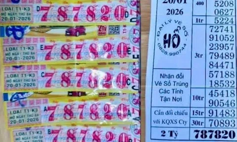 Xổ số miền Nam: Sáng 21-1, lộ diện người trúng độc đắc vé số Bến Tre và Bạc Liêu