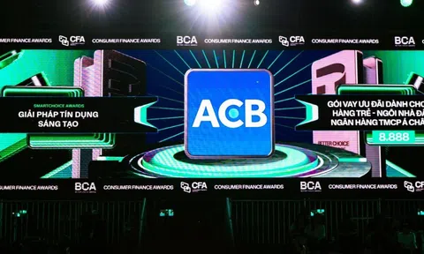 ACB được vinh danh Giải pháp tín dụng Sáng tạo tại Better Choice Awards 2025 với chương trình ‘Ngôi Nhà Đầu Tiên’