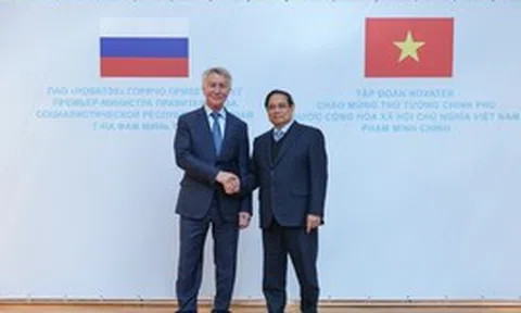 Thủ tướng thăm tập đoàn khí đốt hàng đầu của Nga, thúc đẩy các dự án LNG lớn tại Việt Nam