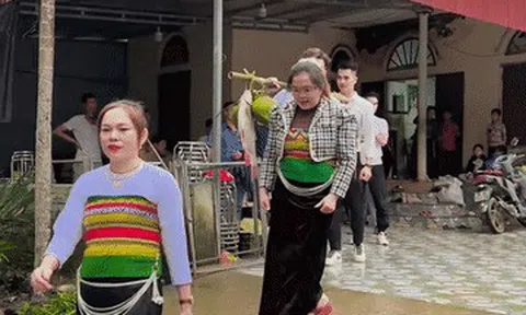 Chú rể Thanh Hóa đem 8 gánh lễ vật đi hỏi cưới gây sốt cộng đồng mạng