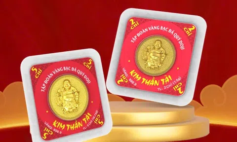 Một phân vàng hình thần tài, vàng "tí hon" đang được người tiêu dùng "săn đón"