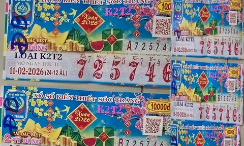 Xổ số miền Nam: 2 giải độc đắc Xuân trúng tại TPHCM và Cà Mau