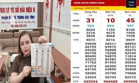 Chiều 15-4, xổ số miền Nam tìm ra nơi trúng 2 giải độc đắc