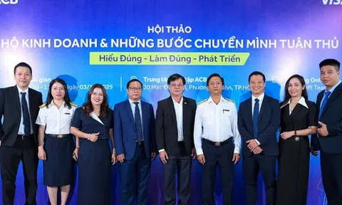 ACB đồng hành cùng hộ kinh doanh trước những thay đổi trong Nghị định 70