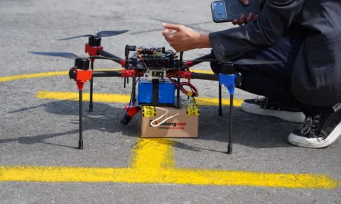 Doanh nghiệp đầu tiên ở TPHCM thử nghiệm giao hàng bằng UAV