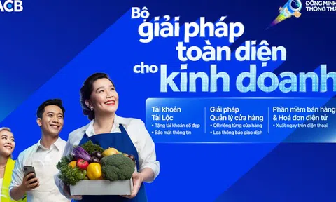 Giảm bớt nỗi lo về thuế, hộ kinh doanh an tâm vận hành cùng ACB