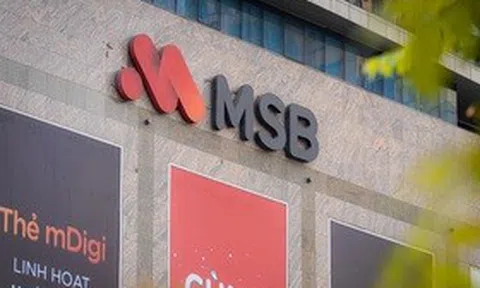 MSB lãi gần 1.900 tỷ đồng quý I/2026