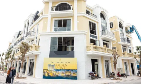 Shophouse tại dự án Golden Point chinh phục khách hàng trong ngày lễ bàn giao