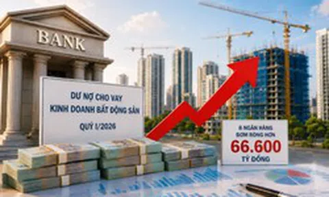 8 ngân hàng bơm thêm 66.000 tỷ cho kinh doanh bất động sản: Gần một nửa đến từ nhà băng tư nhân lớn nhất hệ thống
