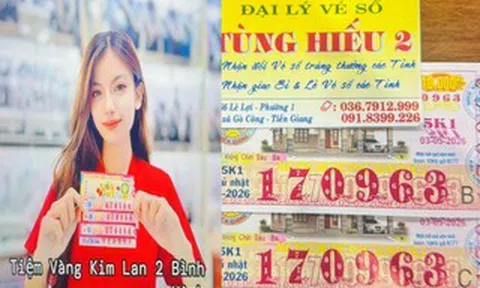 Sáng 4-5, vé trúng xổ số miền Nam xuất hiện ở 3 tỉnh