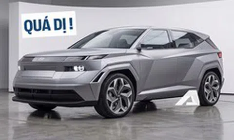 Hyundai Kona đời mới xuất hiện với nhiều đường nét thiết kế dị, nội thất cũng sẽ khác biệt hoàn toàn, thêm động cơ hybrid có V2L, AWD