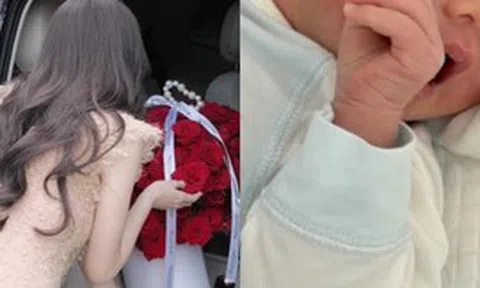 Nàng hậu Việt công khai nhóc tỳ với doanh nhân kín tiếng, vừa sinh xong đã hưởng đặc quyền trăm triệu