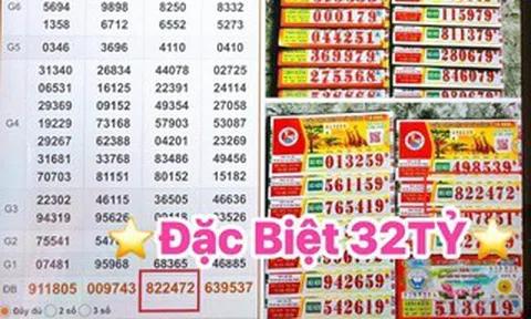 Sáng 17-5, lộ diện 2 giải độc đắc và 1 giải an ủi xổ số miền Nam