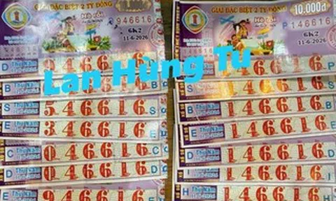 Trúng xổ số miền Nam, nhiều khách hàng đổi thưởng “lai rai”