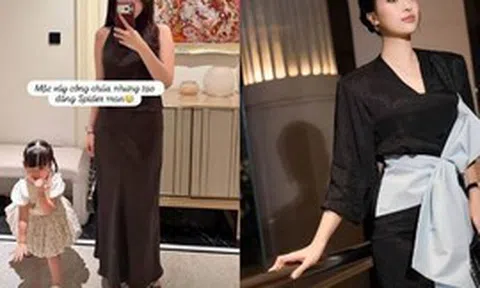 Hoa hậu Đỗ Mỹ Linh gây chú ý khi khoe khoảnh khắc tinh nghịch của ái nữ nhà Chủ tịch CLB Hà Nội trong biệt thự đất vàng 6 tầng bề thế