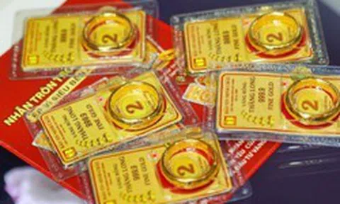 Giá vàng nhẫn trơn, vàng miếng chiều tối 1/9 tại SJC, PNJ, DOJI, Bảo Tín Minh Châu và Phú Quý