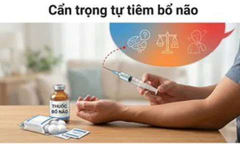Tự tiêm 'thuốc bổ não', bác sĩ cảnh báo nguy cơ sốc phản vệ