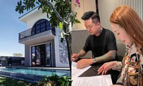 Biệt thự Tuấn Hưng bỏ lại Việt Nam sau khi đưa vợ con sang Mỹ sống