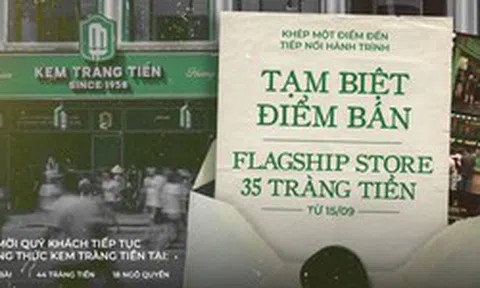 Kem Tràng Tiền dừng bán ở 35 Tràng Tiền: Thương hiệu 70 năm hình thành thế nào?