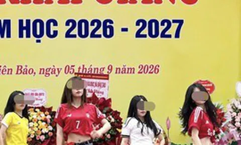 Tiết mục nhảy khai giảng gây tranh cãi, Hiệu trưởng THPT Tiên Du số 1 lên tiếng