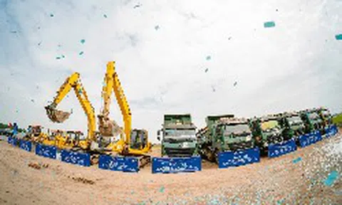 Tân Á Đại Thành đổ bộ đầu tư vào Hưng Yên, khu công nghiệp công nghệ cao gần 200ha chính thức được khởi công