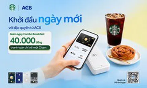 Hay café, shopping online, đặt xe công nghệ, ACB Visa Platinum giúp bạn lợi thêm 300.000 đồng/tháng