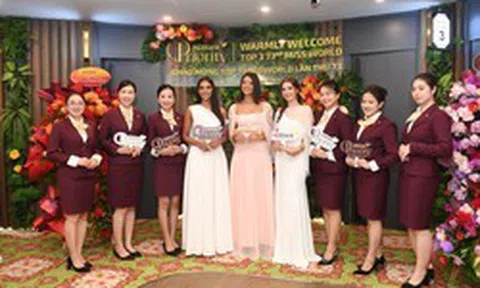 Top 3 Miss World ghé thăm trụ sở HDBank tại Hà Nội: Điểm gặp gỡ giữa vẻ đẹp quốc tế và tinh thần Việt Nam hiện đại