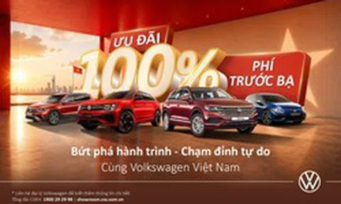 Volkswagen ưu đãi đến 100% phí trước bạ – Thời điểm vàng sở hữu xe Đức