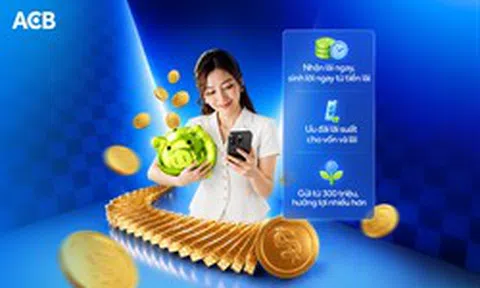 ACB: Tiền gửi lãi thông minh tái định nghĩa cách người dùng sử dụng lãi tiết kiệm