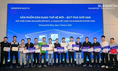 Chung kết tại Việt Nam: Sungrow Master 2026 nâng tầm năng lực kỹ thuật điện mặt trời