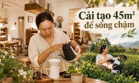 Người phụ nữ 37 tuổi cải tạo căn hộ 45m² thành nơi ai cũng muốn ghé: Không điều hòa, ít dùng điện thoại, đồ cũ cũng thành đẹp