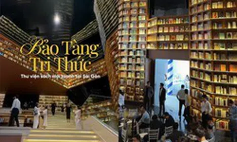 "Thư viện khổng lồ" ở TP.HCM có gì mà "gây bão" trên mạng xã hội?