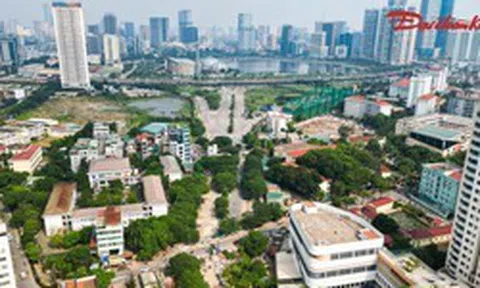 Đường nối Phạm Hùng - Lê Đức Thọ sắp được nối thông sau gần 10 năm vướng mặt bằng