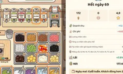Cả Threads rủ nhau chơi game "mở quán trà sữa": Tự nấu, đóng nắp, giao khách rồi tính lãi mỗi ngày và cảm nhận "giọt lệ người làm chủ"