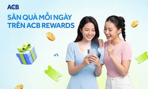 Tích điểm khi chi tiêu, nhận điểm dịp sinh nhật, khách hàng đổi được gì trên ACB Rewards?