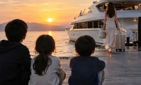 Mẹ bỏ 4 con nhỏ ở nhà để đi du thuyền, vừa trở về đã bị bắt