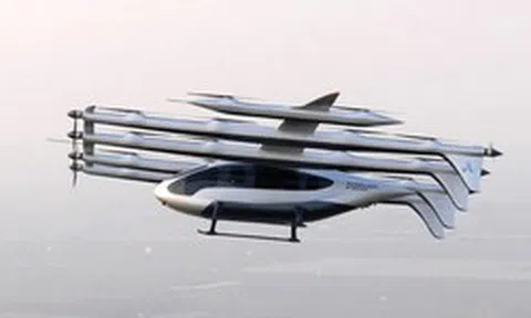 Phát hiện một máy bay sải cánh 20m cất cánh ngay tại láng giềng Việt Nam, sử dụng 20 động cơ nâng để thực hiện một nhiệm vụ quan trọng