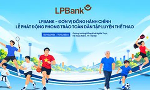 LPBank lan tỏa thông điệp “Khỏe thể chất – Trọn Lộc Phát” tại sự kiện thể thao cộng đồng