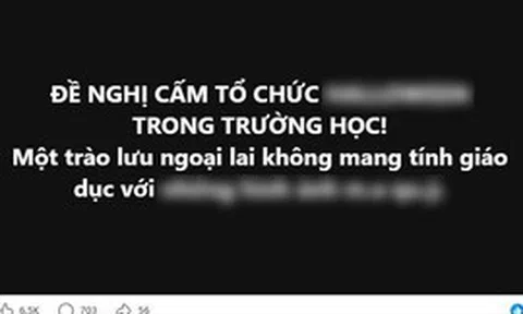 Đến hẹn lai lên, hàng nghìn phụ huynh đề xuất CẤM NGAY 1 hoạt động trong trường học: "Trào lưu ngoại lai, không mang tính giáo dục"?