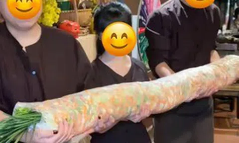 Cơm Quê Dượng Bầu treo thưởng 5 triệu cho người ăn được gỏi cuốn 10kg trong 30 phút, dân mạng hoài nghi: 'Ra trò chơi mà sợ có người thắng?'
