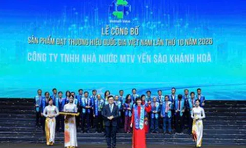 Yến sào Khánh Hòa 5 lần liên tiếp đạt Thương hiệu Quốc gia