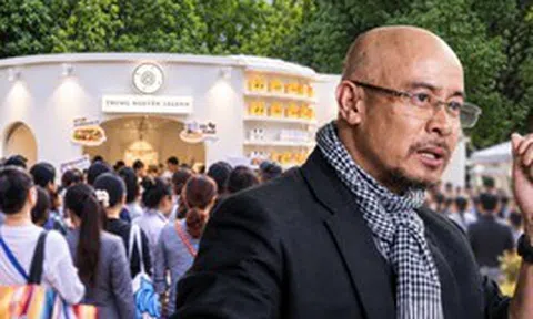 Cảnh tượng mới nhất tại gian hàng của ông Đặng Lê Nguyên Vũ tại Trung Quốc