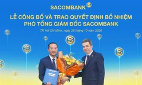 Ông Nguyễn Xuân Ái Quốc làm Phó Tổng Giám đốc SACOMBANK