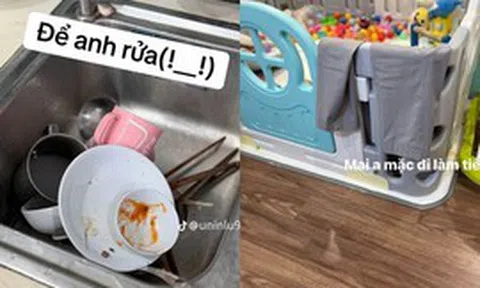 Trào lưu 'bóc phốt dự án ma' của những ông chồng vừa lười vừa bừa bộn