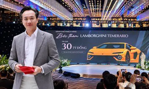 Muốn được Cường Đô-la tặng siêu xe Lamborghini Temerario giá 30 tỷ đồng, bạn sẽ cần có đủ 3 điều kiện